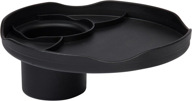 ROBOCUP Plate Accessory, in All 12 Colors, Conveniently Holds Your Food, Snacks, Drinks | Multi-Use Hands Free Project Work Station, Ruggedized Portable Design, Diameter of 8.5"/21.6 CM (Black) - Image 2